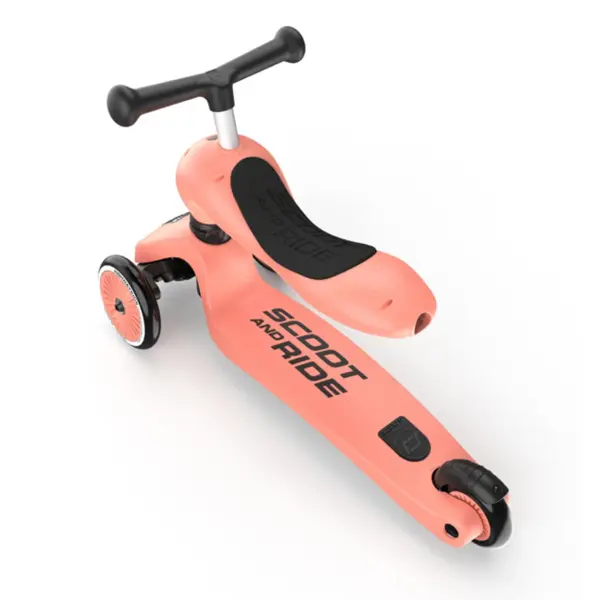 SCOOT AND RIDE HIGHWAYKICK 1 ROMOBIL, PEACH 