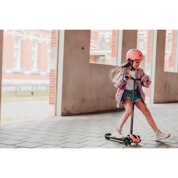 SCOOT AND RIDE HIGHWAYKICK 5 LED ROMOBIL, PEACH 