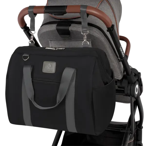 LIONELO IDA BLACK ONIX TORBA ZA MAME