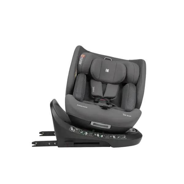 KIKKA BOO AUTOSJEDALICA 40-150CM I-HIKE I-SIZE ,DARK GREY