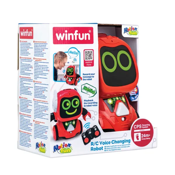 WINFUN IGRAČKA R/C VOICE CHANGING ROBOT