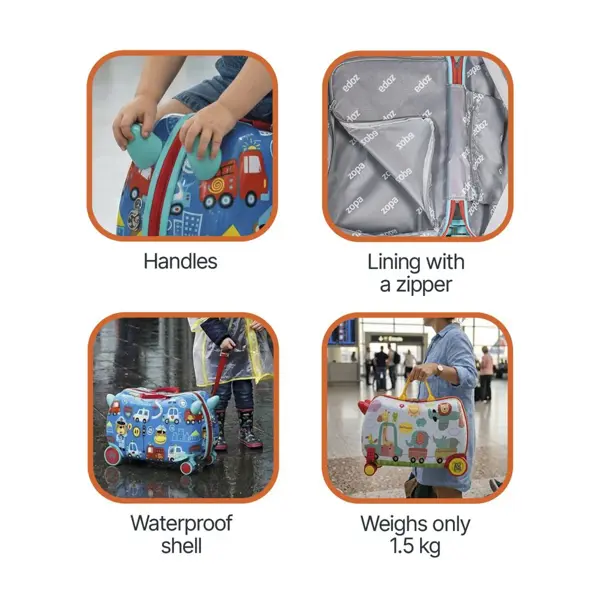 ZOPA KOFER PACK & RIDE SAILOR