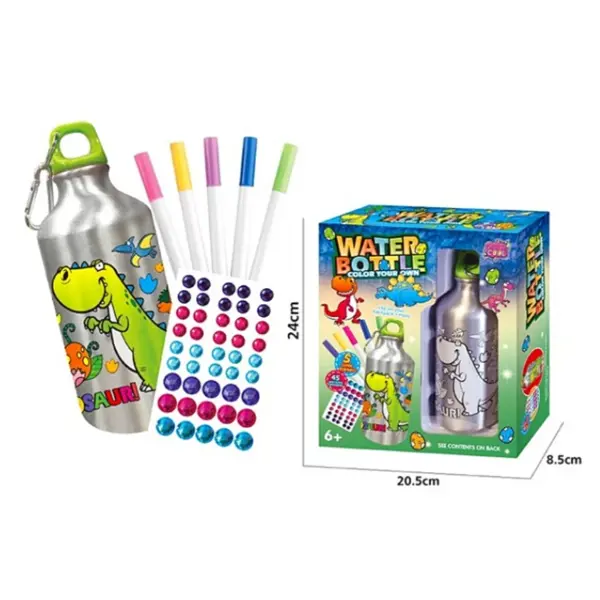 FUNTOY IGRAČKA KREATIVNA BOCA ZA VODU,URADI SAM,DINOSAUR