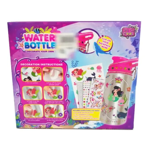 FUNTOY IGRAČKA KREATIVNA BOCA ZA VODU,URADI SAM,SIRENA