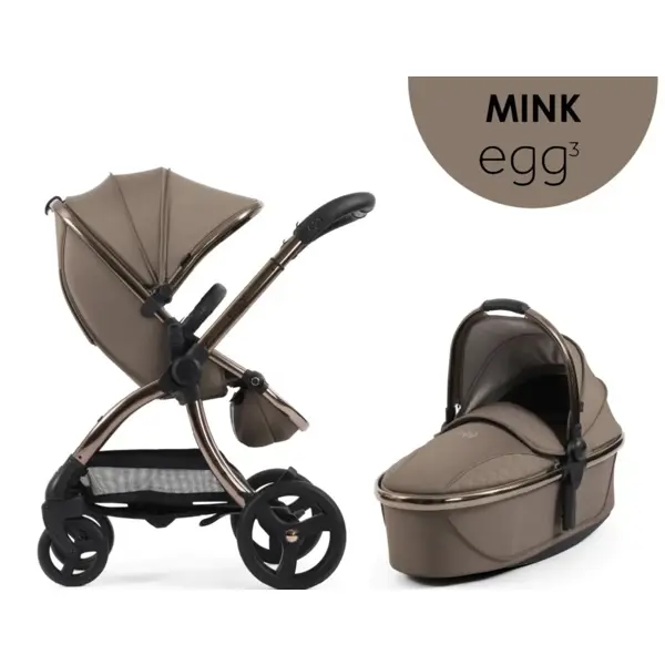 egg3® dječja kolica 2u1 - Mink