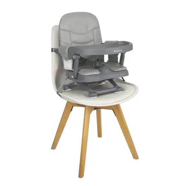 KIKKA BOO PAPPO BOOSTER HRANILICA GREY