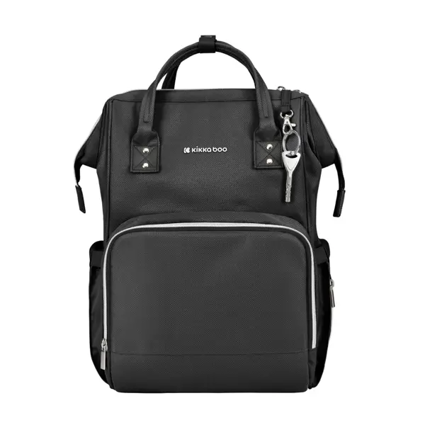 KIKKA BOO TORBA SIENA,BLACK&SILVER