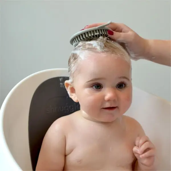 SHNUGGLE MEKA SILIKONSKA ČETKA ZA KUPANJE-BLOSSOM