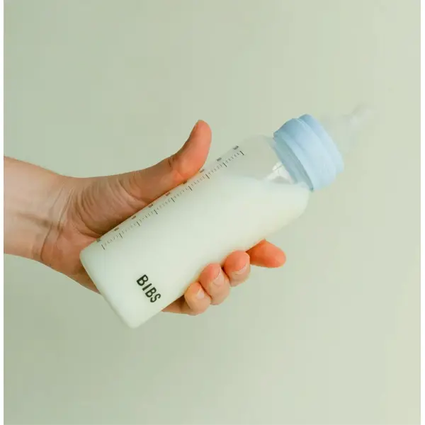 BIBS BOCA PP, 270ML, LATEX 1PAK, MEDIUM FLOW, IVORY