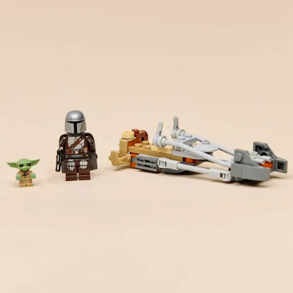 LEGO 75436 MANDALORIAN I GROGUOV BRZI MOTOCIKL