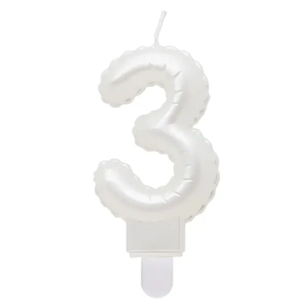 SVIJEĆA BISERNO BIJELA BR.3,7CM TŠ.