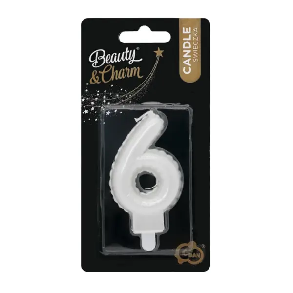 SVIJEĆA BISERNO BIJELA BR.6,7CM TŠ.