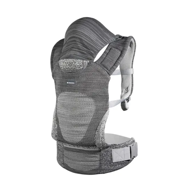 KIKKA BOO NOSILJKA HOODY FLY PLETENA GREY