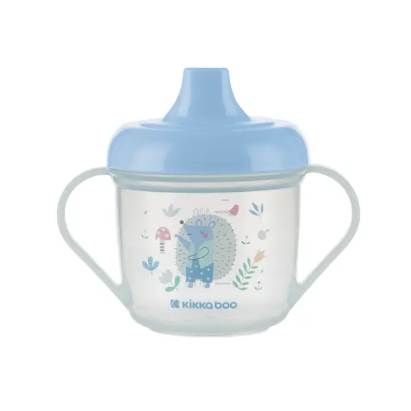 KIKKA BOO PP ŠALICA S IZLJEVOM 150ML FOREST PARTY BLUE