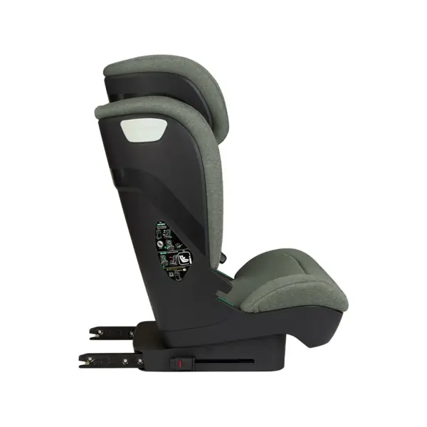 KIKKA BOO I-SCOUT I-SIZE AUTOSJEDALICA 100-150CM, ARMY GREEN