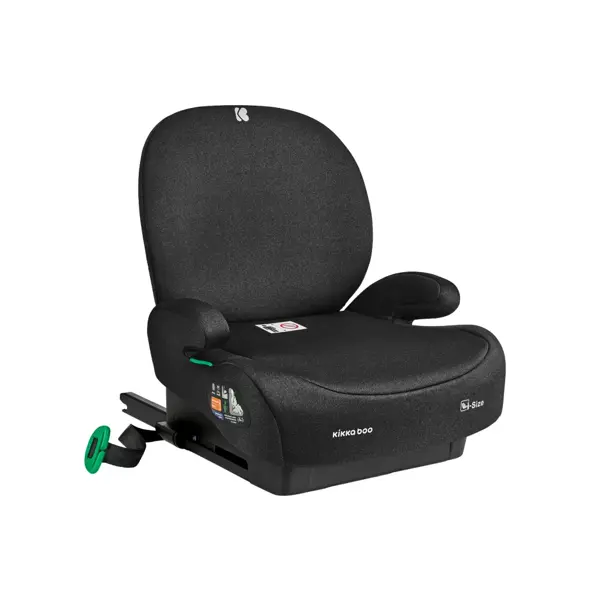 KIKKA BOO I-BOOST I-SIZE AUTOSJEDALICA 125-150CM, BLACK