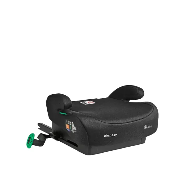 KIKKA BOO I-BOOST I-SIZE AUTOSJEDALICA 125-150CM, BLACK