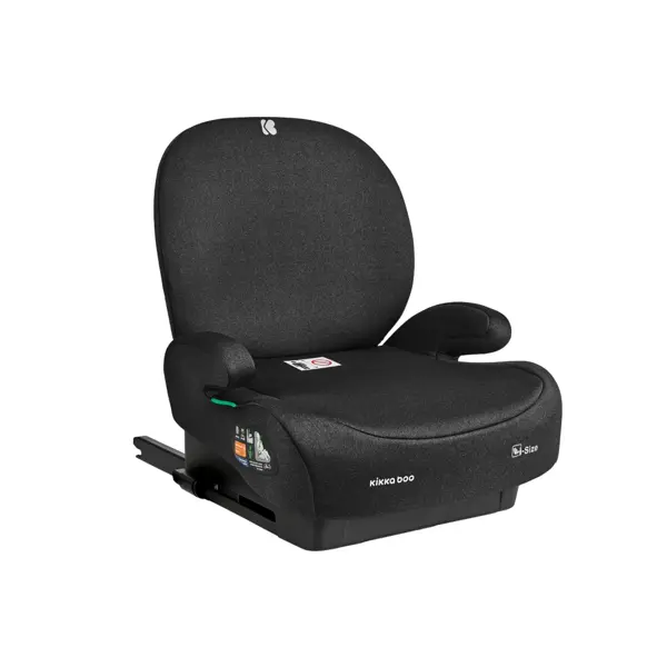 KIKKA BOO I-BOOST I-SIZE AUTOSJEDALICA 125-150CM, BLACK