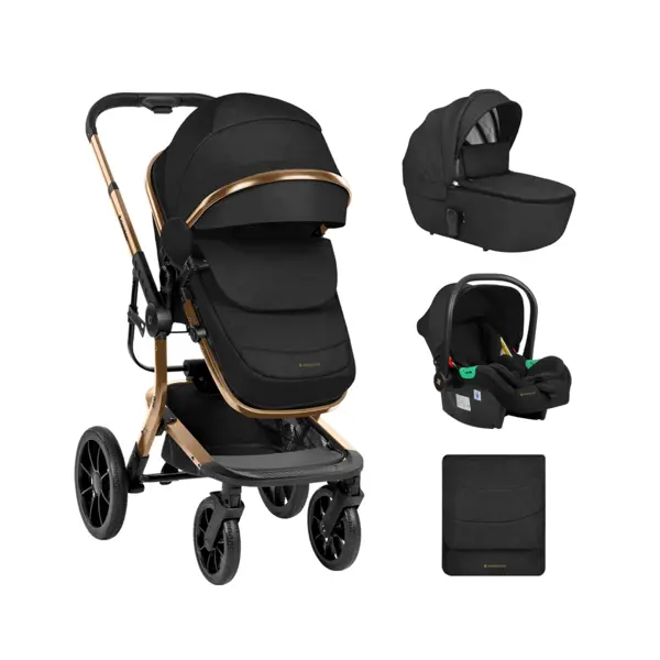 KIKKA BOO IRENE KOLICA 3U1, BLACK