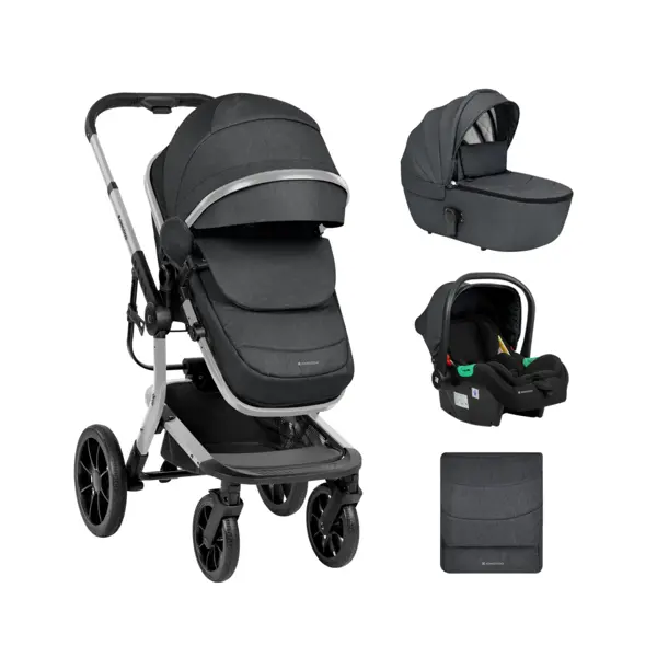 KIKKA BOO IRENE KOLICA 3U1,DARK GREY