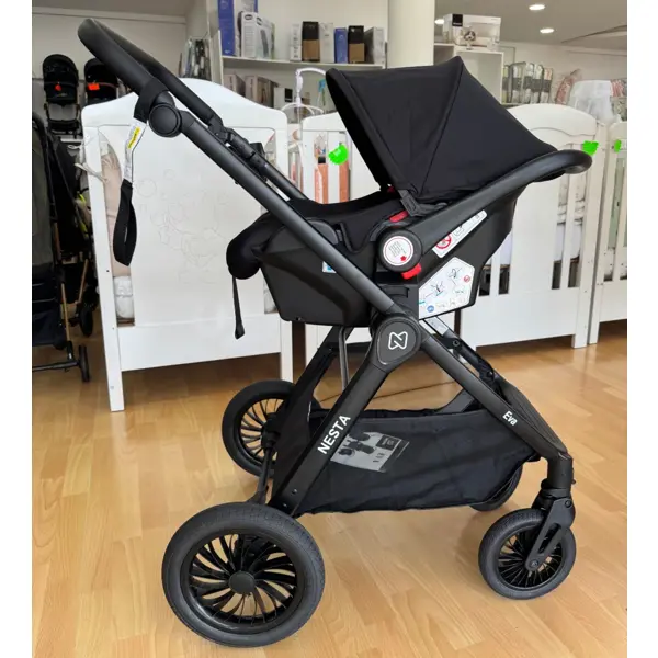 NESTA EVA 2U1 KOLICA, BLACK