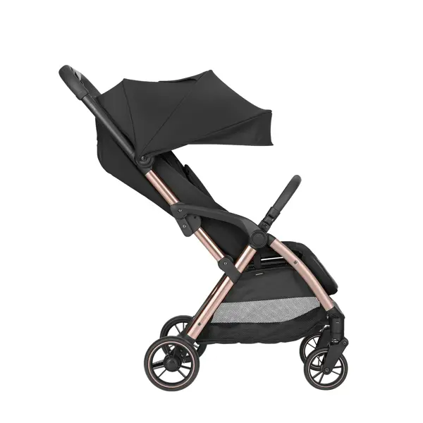 KIKKA BOO KOLICA EDEN,BLACK 2026+GRATIS NESTA AUTOSJEDALICA BOOST-UP, ISOFIX