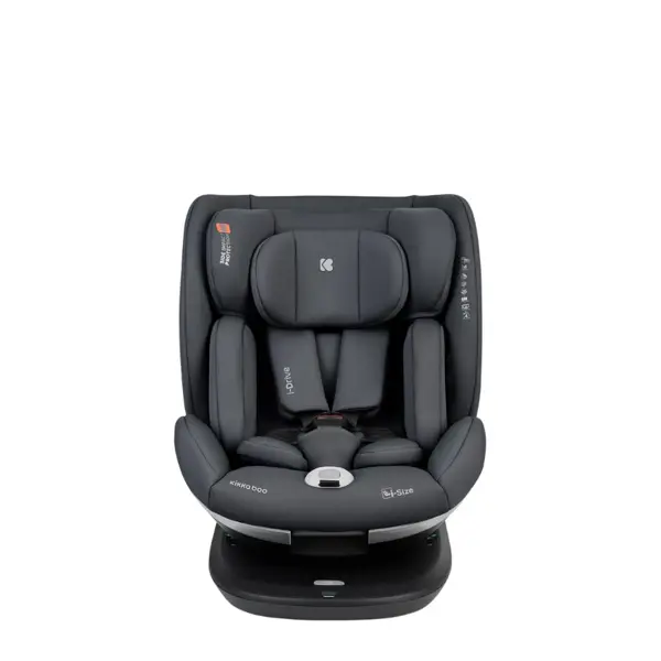 KIKKA BOO AUTOSJEDALICA 40-150CM I-DRIVE I-SIZE,DARK GREY