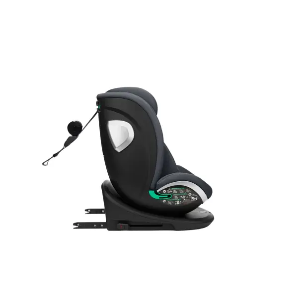 KIKKA BOO AUTOSJEDALICA 40-150CM I-DRIVE I-SIZE,DARK GREY