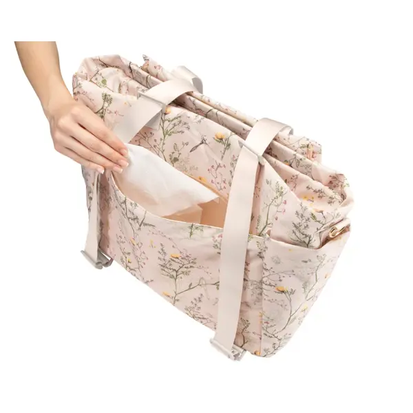 KIKKA BOO MAMA TORBA FLORENCE SECRET GARDEN BEIGE