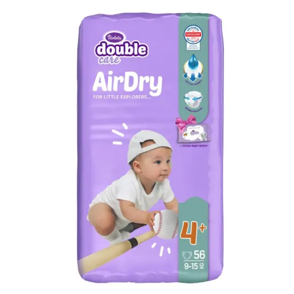 VIOLETA PELENE DOUBLE CARE AIR DRY 4+,56KOM