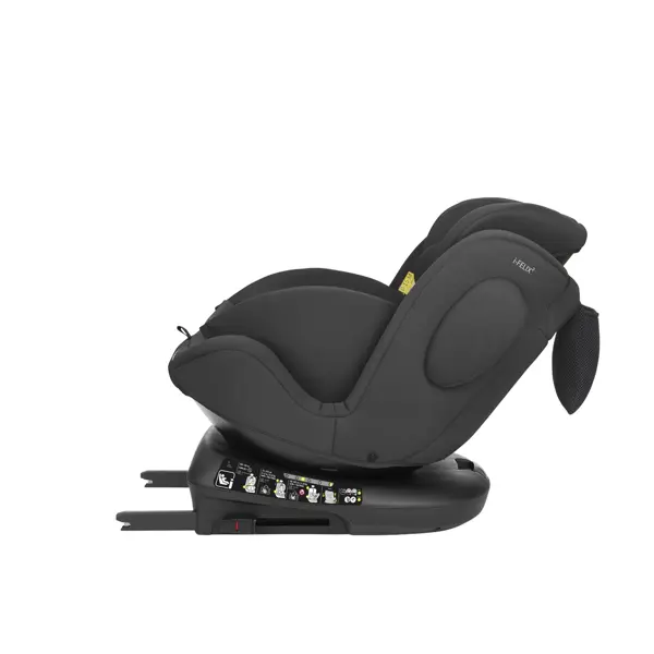 KIKKA BOO AUTOSJEDALICA I-FELIX,I-SIZE,40-150CM,BLACK