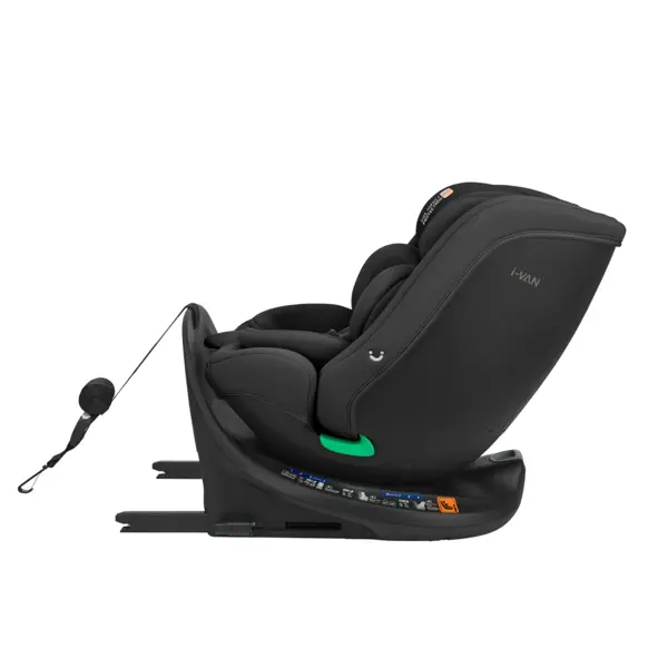 KIKKA BOO AUTOSJEDALICA 40-150CM I-VAN I-SIZE,BLACK