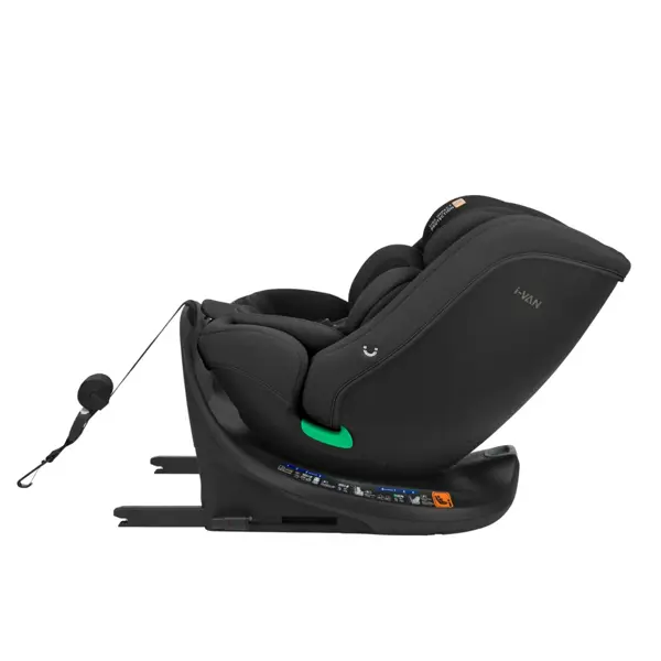 KIKKA BOO AUTOSJEDALICA 40-150CM I-VAN I-SIZE,BLACK