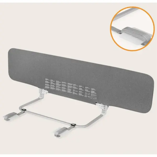 LIONELO LORA XL ZASTITNA OGRADA ZA KREVET GRAY STONE 150X45C