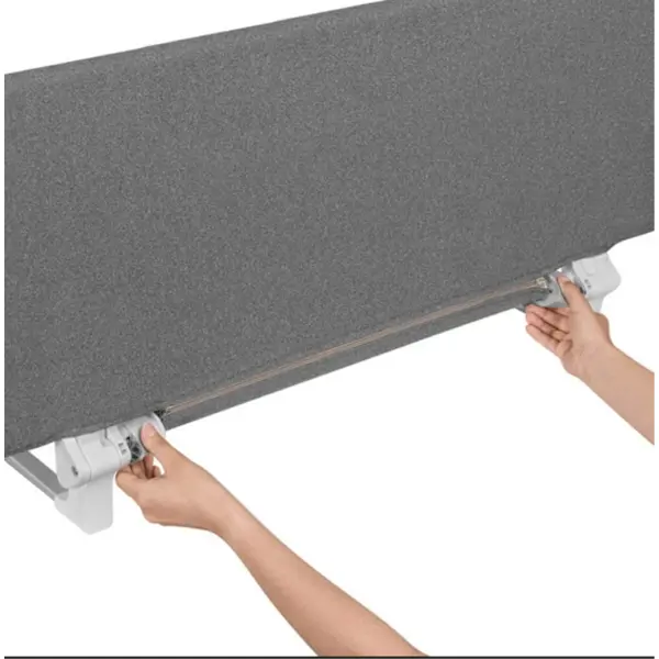 LIONELO LORA XL ZASTITNA OGRADA ZA KREVET GRAY STONE 150X45C