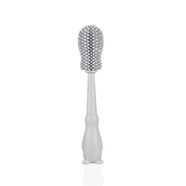 ZOPA SILIKONSKA ČETKA DA DJEČJE BOČICE 3U1,LIGHT GREY