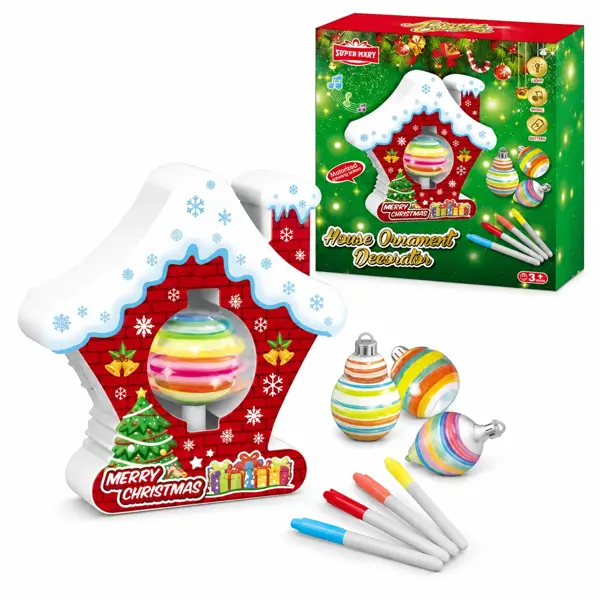 FUNTOY BOŽIĆNA IGRAČKA ZA BOJANJE KUGLICA
