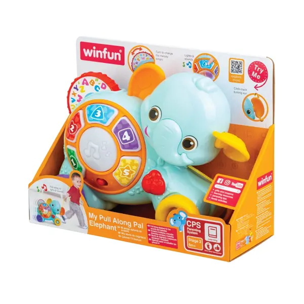 WINFUN IGRAČKA MY PULL ALONG PAL ELEPHANT