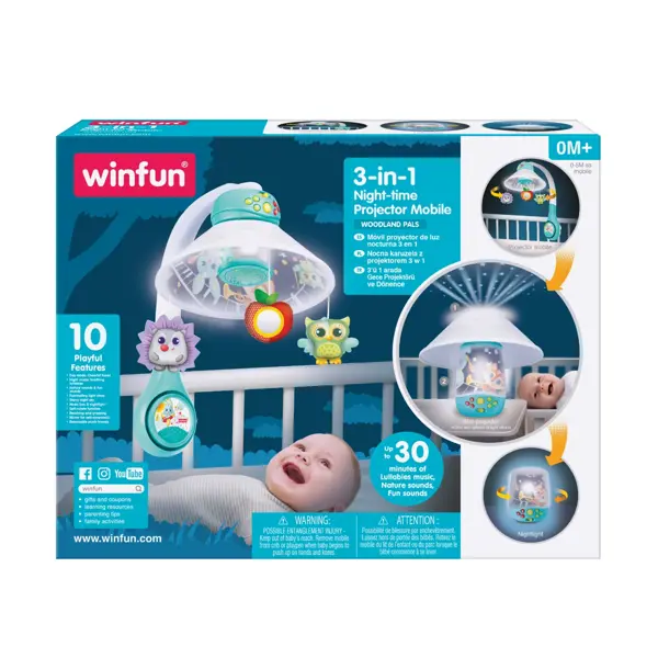 WINFUN PROJEKTOR VRTULJAK 3U1 NIGHT-TIME