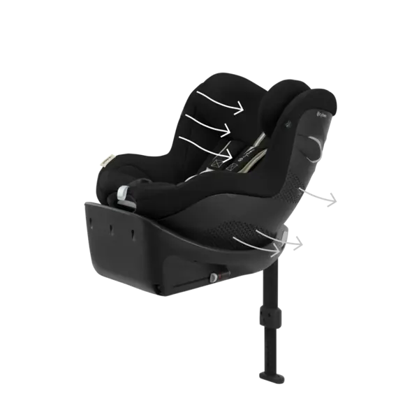 CYBEX AUTOSJEDALICA SIRONA GI I-SIZE  PLUS MOON BLACK