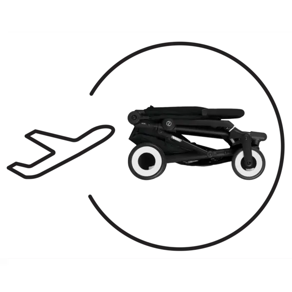 CYBEX KOLICA AGIS BLK MAGIC BLACK