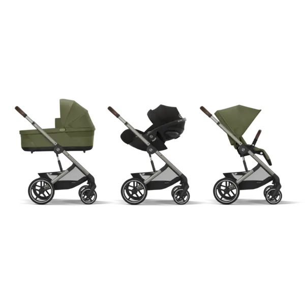 CYBEX KOLICA BALIOS S LUX TPE B MOSS GREEN KHAKI SET 3IN1