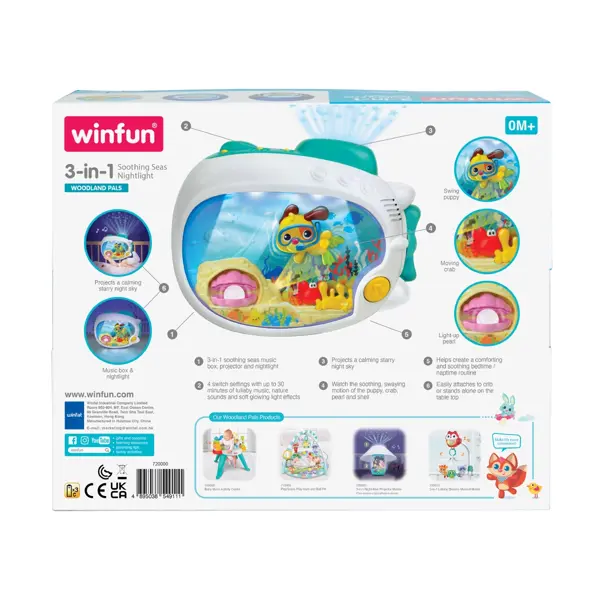 WINFUN NOĆNO SVJETLO 3U1 SOOTHING SEAS