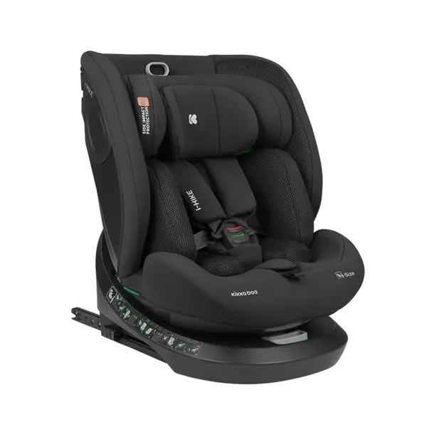 KIKKA BOO AUTOSJEDALICA 40-150CM I-HIKE I-SIZE BLACK