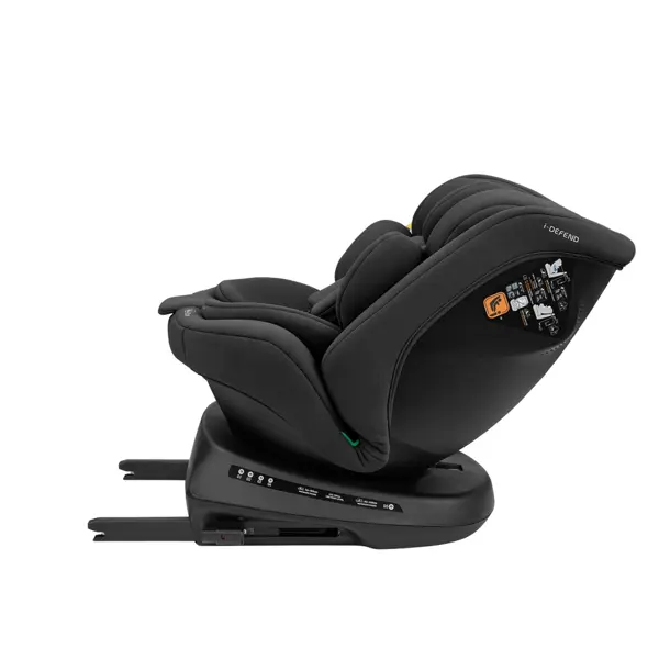 KIKKA BOO AUTOSJEDALICA 40-150CM I-DEFEND I-SIZE BLACK