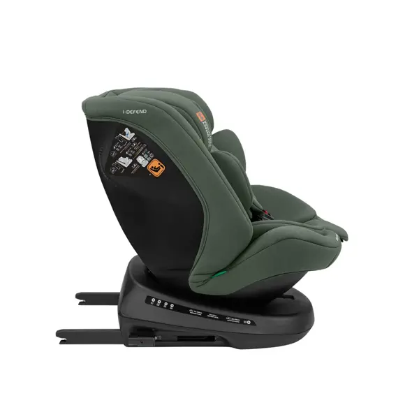 KIKKA BOO AUTOSJEDALICA 40-150CM I-DEFEND I-SIZE ARMY GREEN