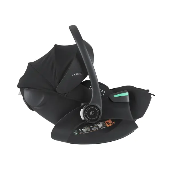 KIKKA BOO AUTOSJEDALICA 40-87CM I-XTEND I-SIZE BLACK