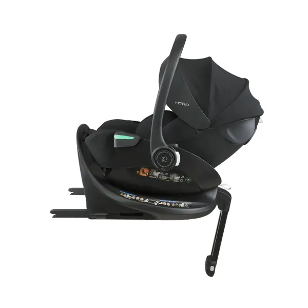 KIKKA BOO AUTOSJEDALICA 40-87CM I-XTEND I-SIZE BLACK
