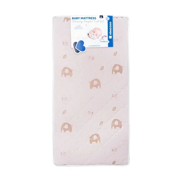 KIKKA BOO MADRAC MEMORY COMFORT COOL GEL 70X140X12CM,ELEPH.P