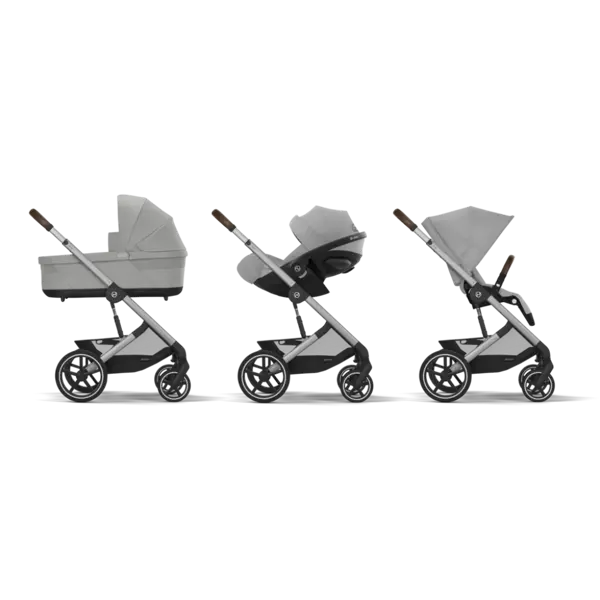 CYBEX KOLICA BALIOS S LUX SLV B STONE GREY SET 3IN1